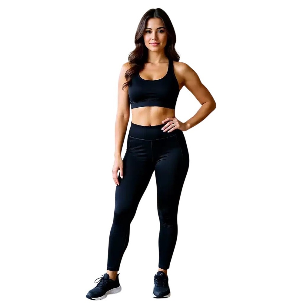 Calvin Klein Performance Woens Black High Waist Cropped Leggings Small